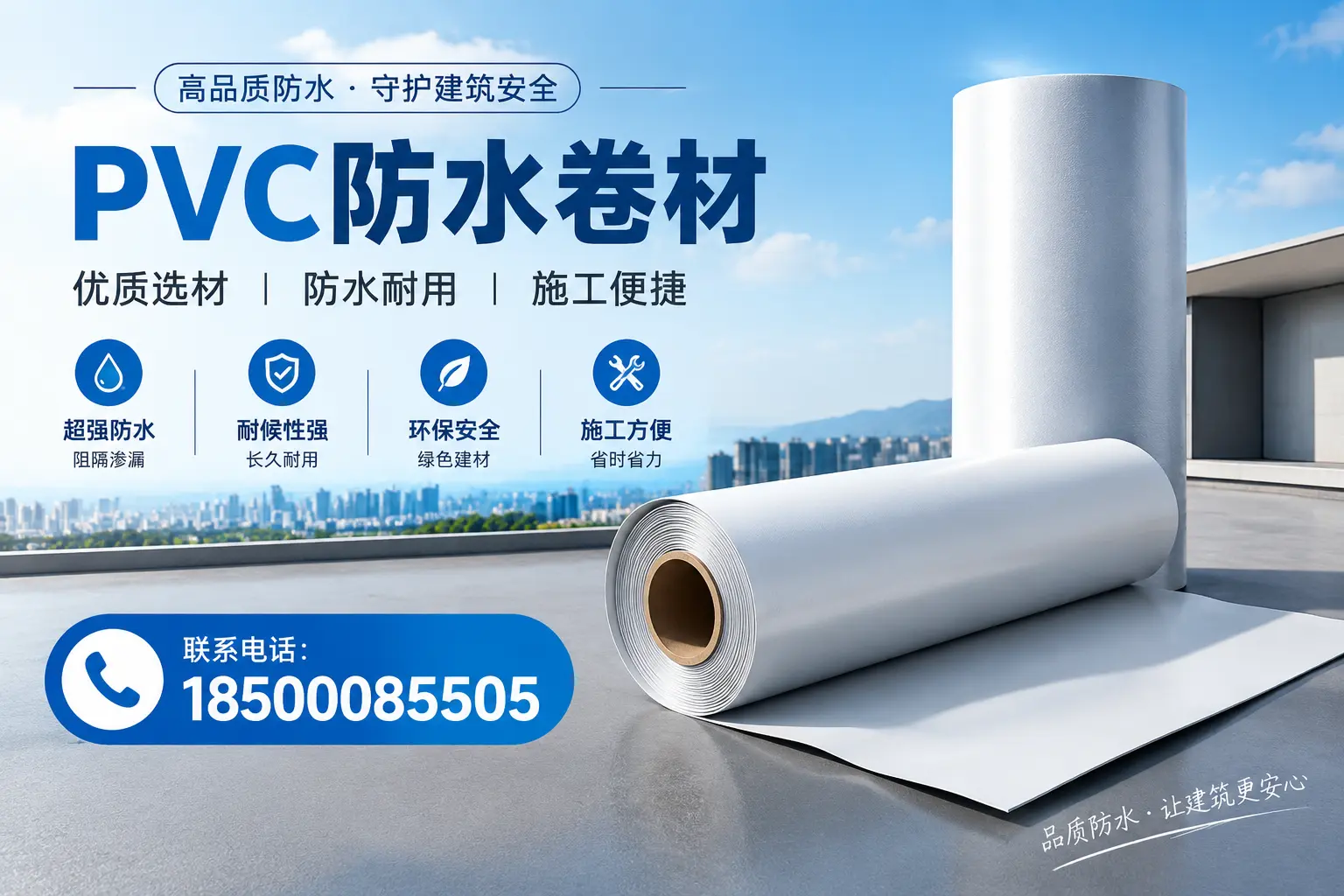 如何评估PVC防水卷材的性价比?钦州消费者必读